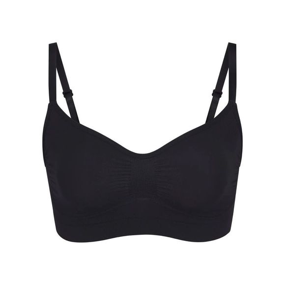 SKIMS SEAMLESS SCULPT BRALETTE In Black - S/M - Picture 1 of 5